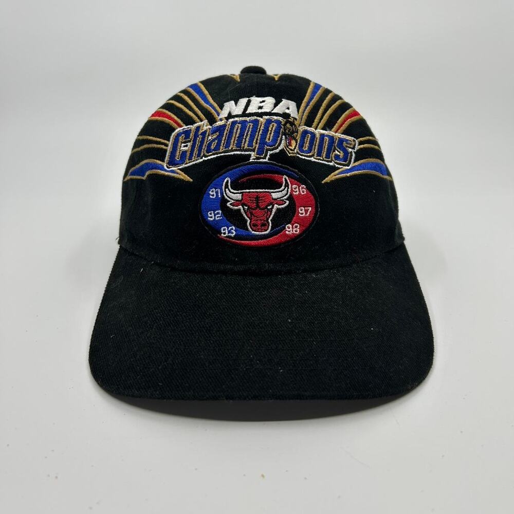VTG 90s starter Chicago Bulls NBA Champions black hat